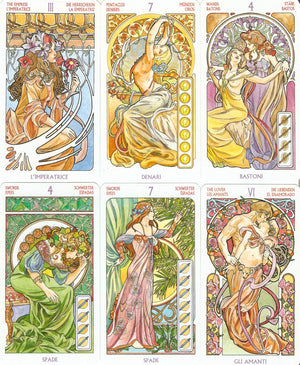 Tarot Art Nouveau by Antonella Castelli