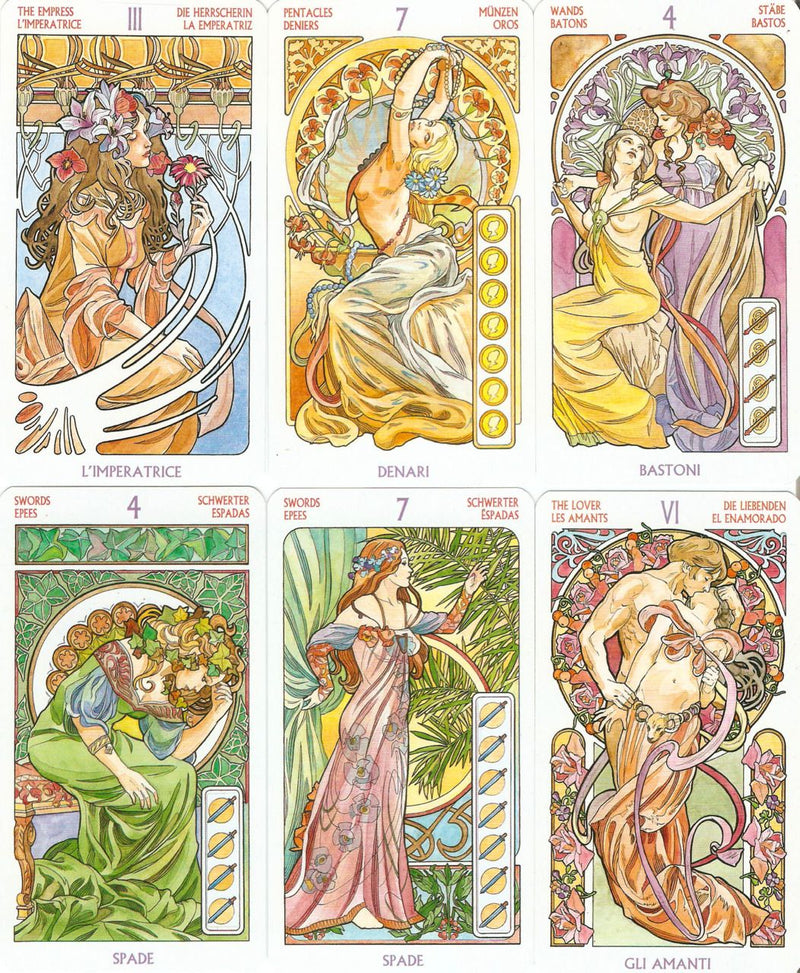 Tarot Art Nouveau by Antonella Castelli