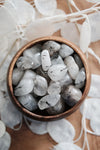 Tumbled Tourmalinated Quartz for Grounding & Balance