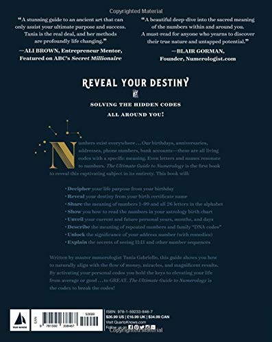 Ultimate Guide to Numerology by Tania Gabrielle