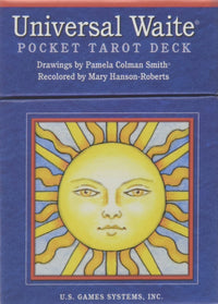 Universal Waite Tarot Pocket Edition by Pamela Smith & Mary Hanson-Roberts