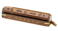 Wooden Incense Storage Box & Burner