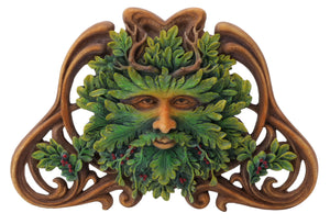 Seasonal Green Man Wall Plaques - Various Styles