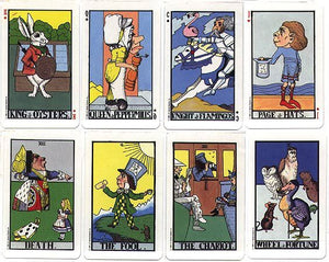 Wonderland Tarot in a Tin by Chris Abbey & Morgana Abbey
