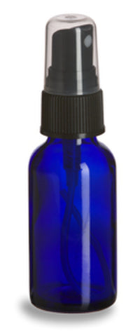 Glass Apothecary Spray Bottle with Atomizer - Various Colors