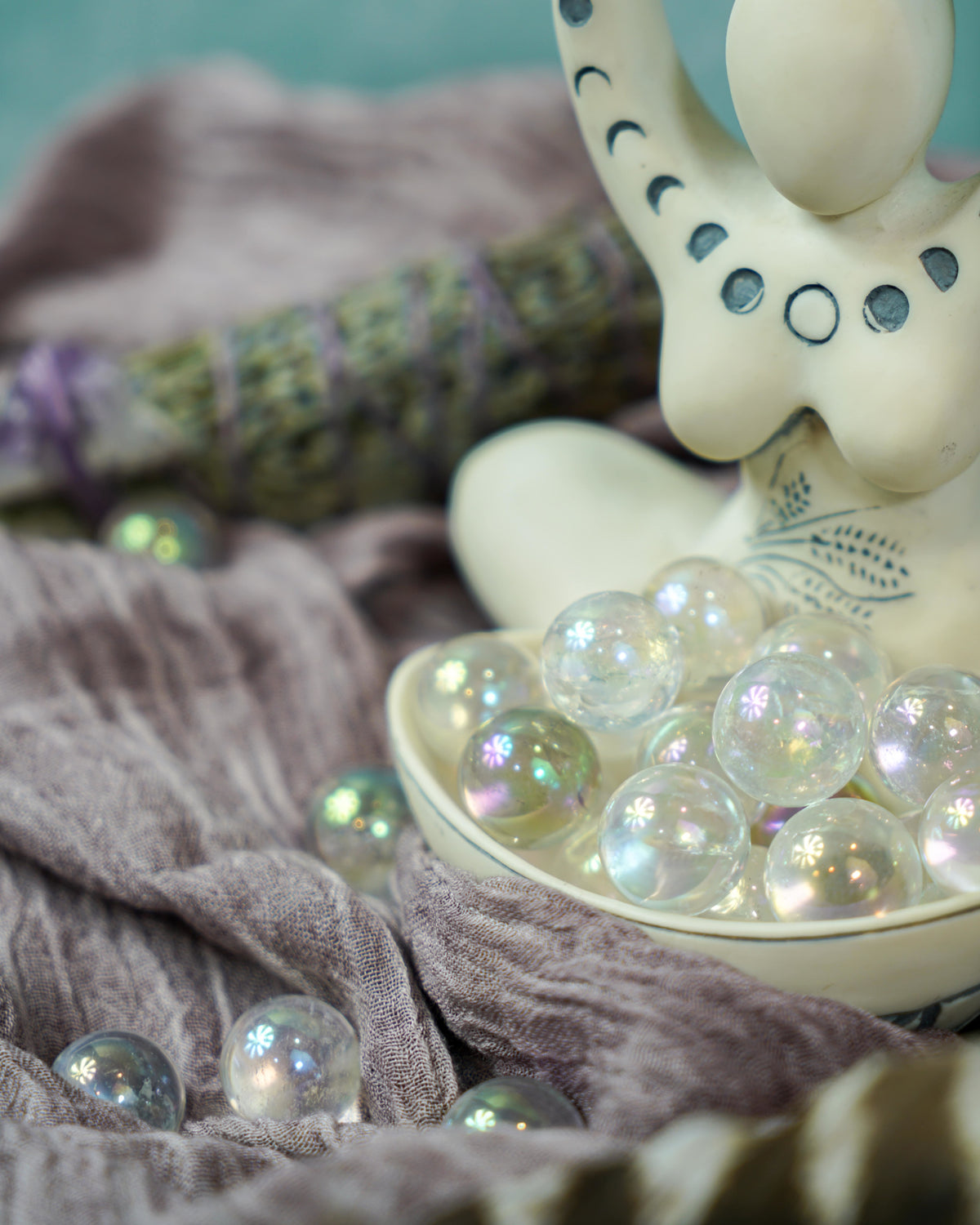 Angel Aura Quartz Mini Spheres for Angelic Connection