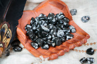 Tumbled Snowflake Obsidian for Balance & Courage
