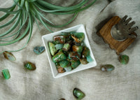 Tumbled Chrysoprase for Compassion & Self-Reliance