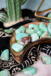 Tumbled Green Nephrite Jade for Luck & Prosperity