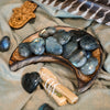 Labradorite Heart Carvings for Spiritual Beauty