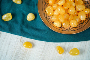 Tumbled Orange Calcite for Motivation & Soul Purpose