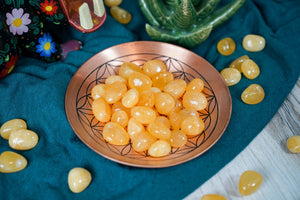 Tumbled Orange Calcite for Motivation & Soul Purpose