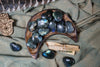 Labradorite Heart Carvings for Spiritual Beauty