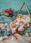 Tumbled Angelite for Gratitude & Angelic Connection