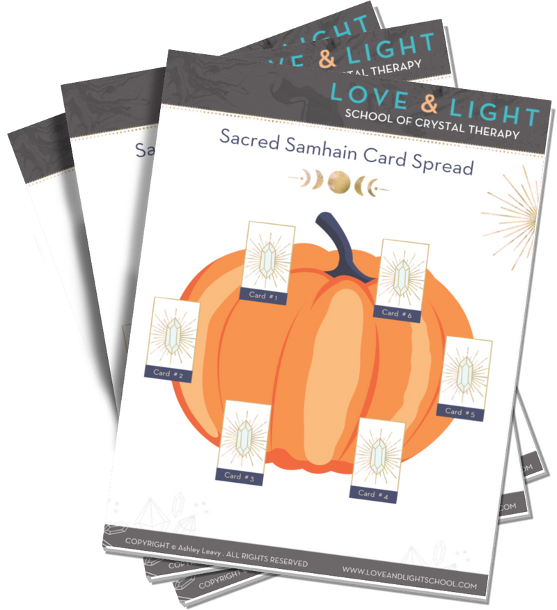 [FREE DOWNLOAD] Sacred Samhain Card Spread Guidebook