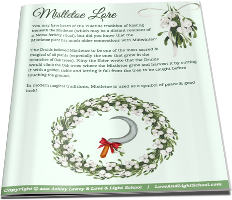 [FREE DOWNLOAD] Printable Yule Grimoire Pages