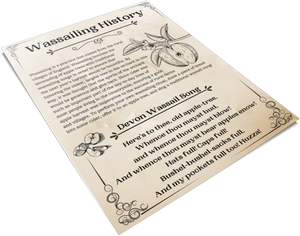 [FREE DOWNLOAD] Wassailing Song Printable Grimoire Page