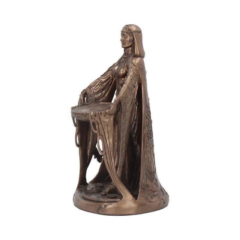 Cold Cast Bronze Danu Statue by Maxine Miller