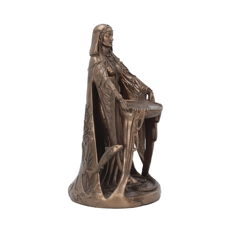 Cold Cast Bronze Danu Statue by Maxine Miller