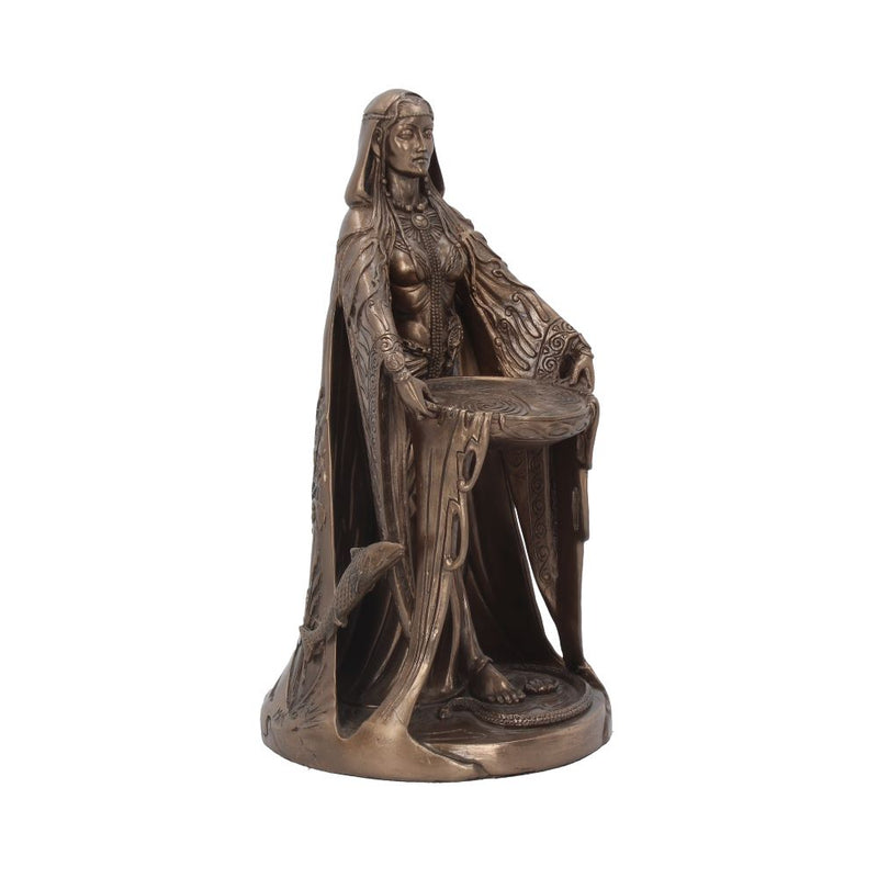 Cold Cast Bronze Danu Statue by Maxine Miller