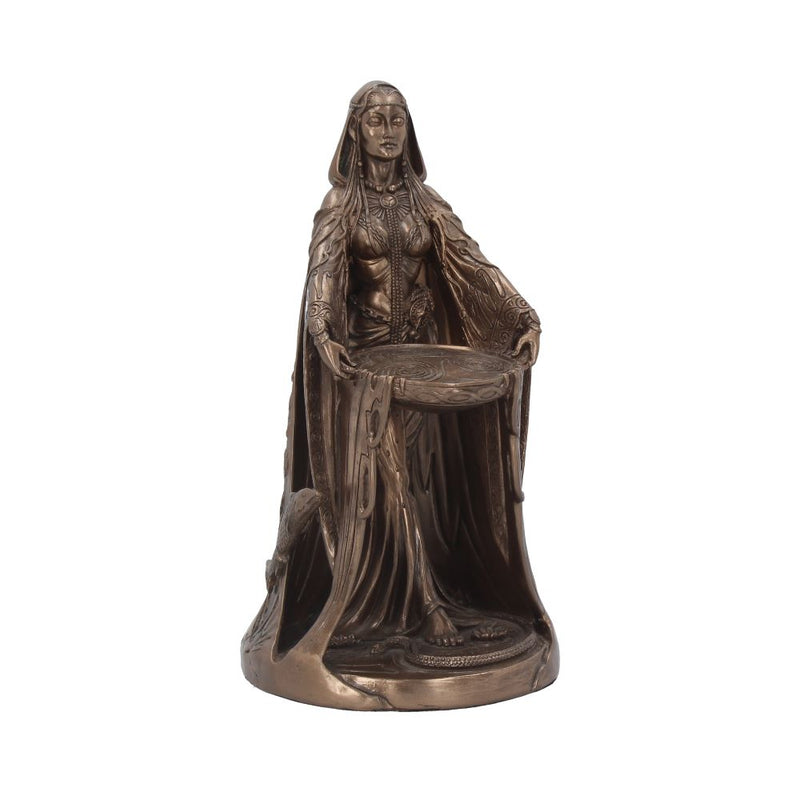 Cold Cast Bronze Danu Statue by Maxine Miller