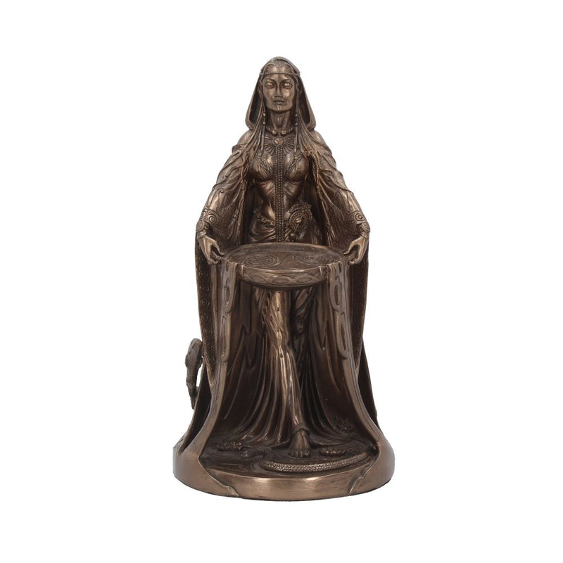 Cold Cast Bronze Danu Statue by Maxine Miller