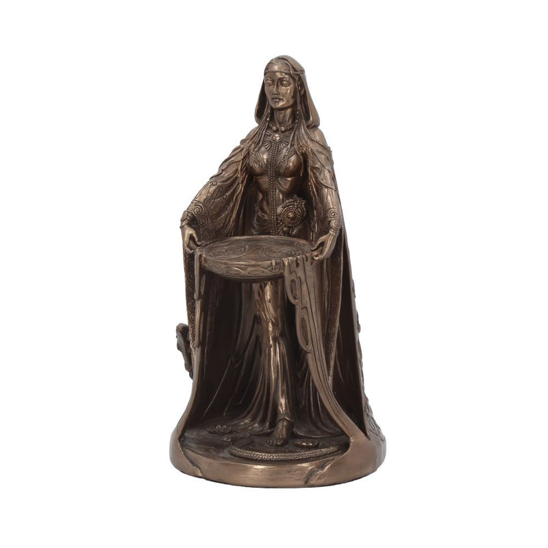Cold Cast Bronze Danu Statue by Maxine Miller