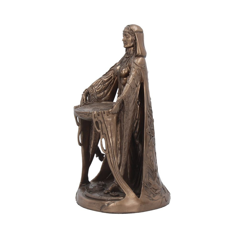 Cold Cast Bronze Danu Statue by Maxine Miller