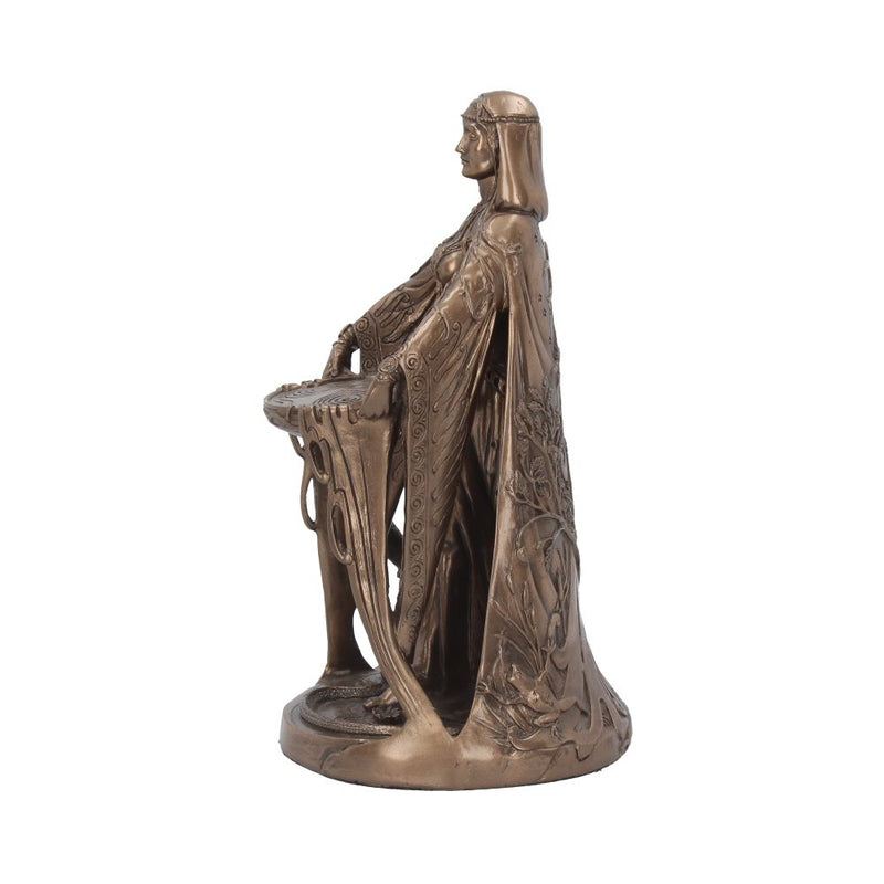 Cold Cast Bronze Danu Statue by Maxine Miller