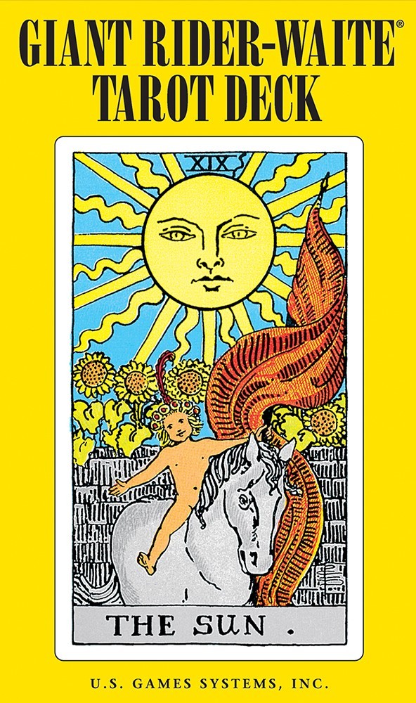 Giant Rider-Waite Tarot Deck by Pamela Colman Smith