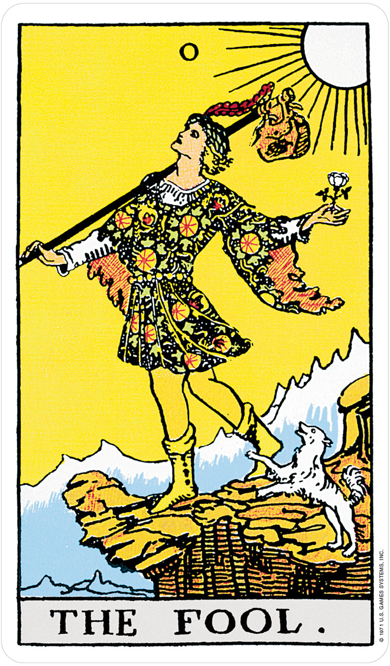 Giant Rider-Waite Tarot Deck by Pamela Colman Smith