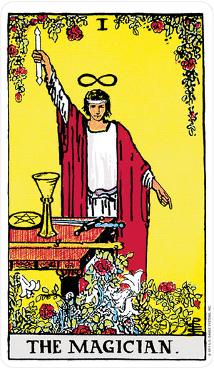 Giant Rider-Waite Tarot Deck by Pamela Colman Smith