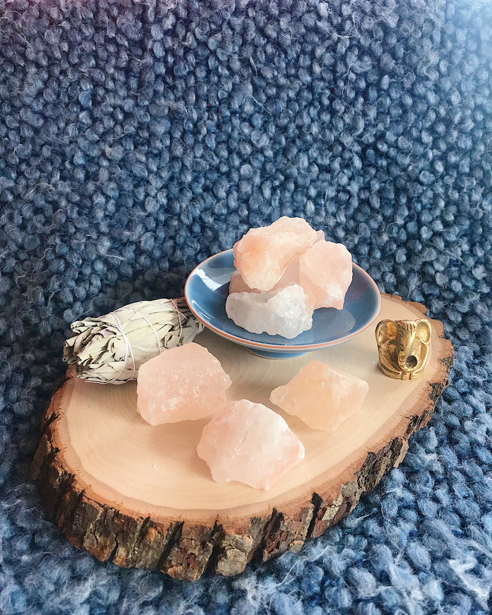 Rough Himalayan Salt for Cleansing & Purification