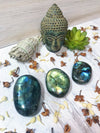 Labradorite Palm Stones for Spiritual Beauty