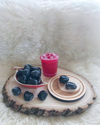 Tumbled Black Onyx for Strength & Grounding