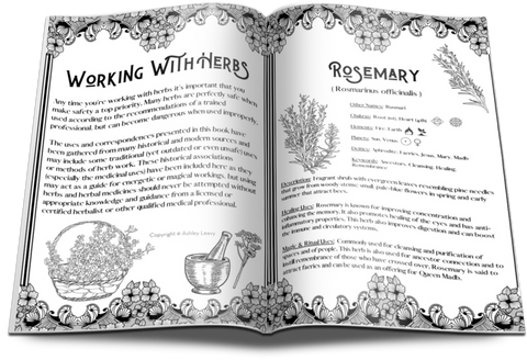 [FREE DOWNLOAD] Wassailing Song Printable Grimoire Page