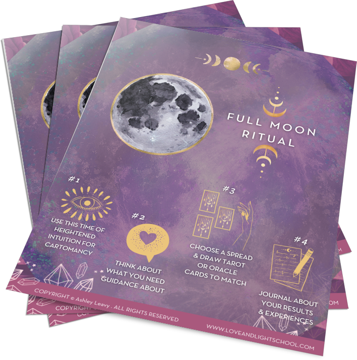 [FREE DOWNLOAD] Full Moon Guidebook & Coloring Page