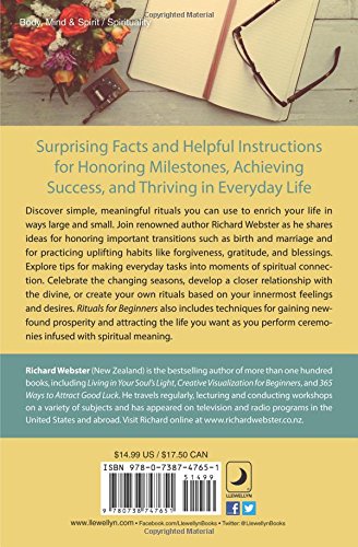 Rituals for Beginners by Richard Webster