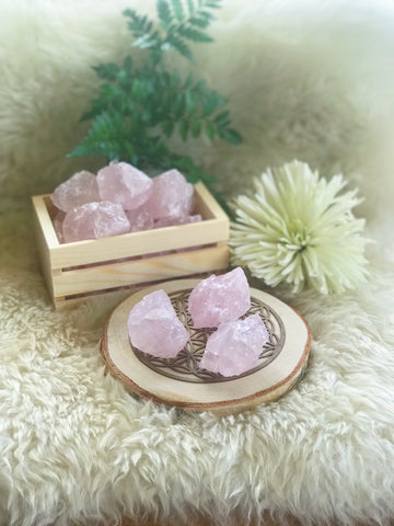 Selenite Mini Palm Stones for Cleansing & Purification