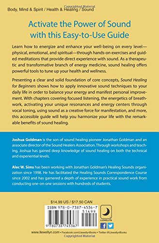 Sound Healing for Beginners by Joshua Goldman