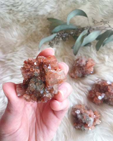 Tumbled Cinnabarite for Prosperity & Abundance