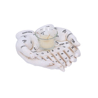 Cupped Palmistry Hands Candle Holder - Various Colors