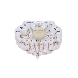 Cupped Palmistry Hands Candle Holder - Various Colors