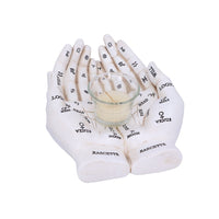 Cupped Palmistry Hands Candle Holder - Various Colors