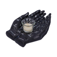 Cupped Palmistry Hands Candle Holder - Various Colors