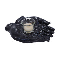 Cupped Palmistry Hands Candle Holder - Various Colors