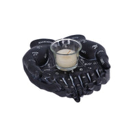 Cupped Palmistry Hands Candle Holder - Various Colors