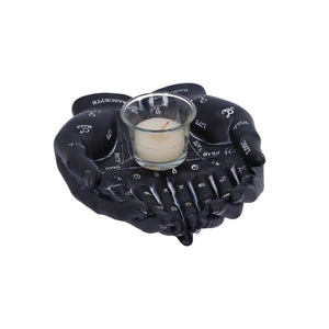 Cupped Palmistry Hands Candle Holder - Various Colors