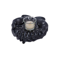 Cupped Palmistry Hands Candle Holder - Various Colors