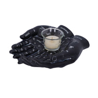 Cupped Palmistry Hands Candle Holder - Various Colors